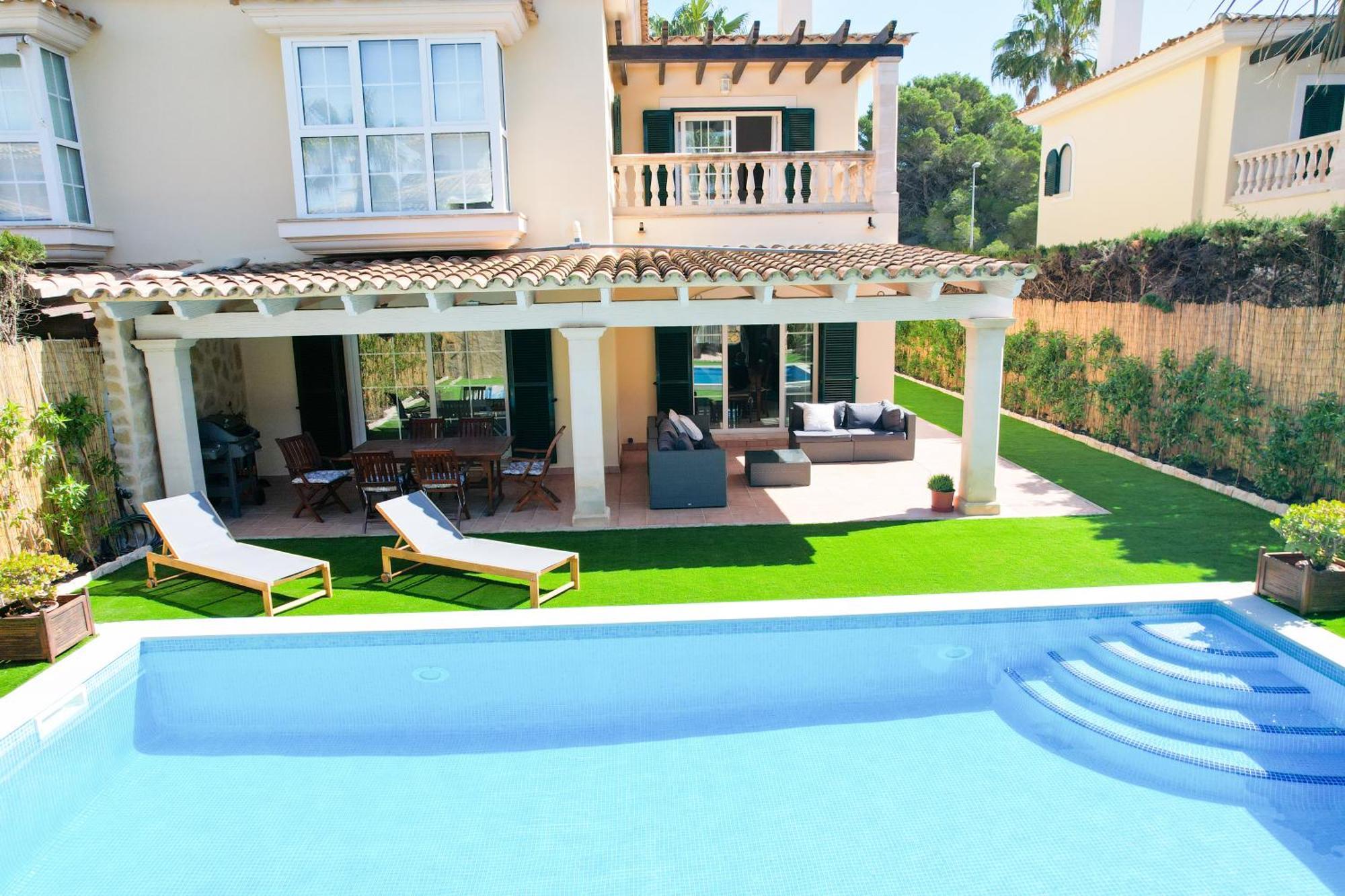 Casa Pinsa - Grosszuegiges Mediterran-Stilvolles Ferienhaus Mit Eigenem Pool In Puig De Ros Льюкмайор Экстерьер фото